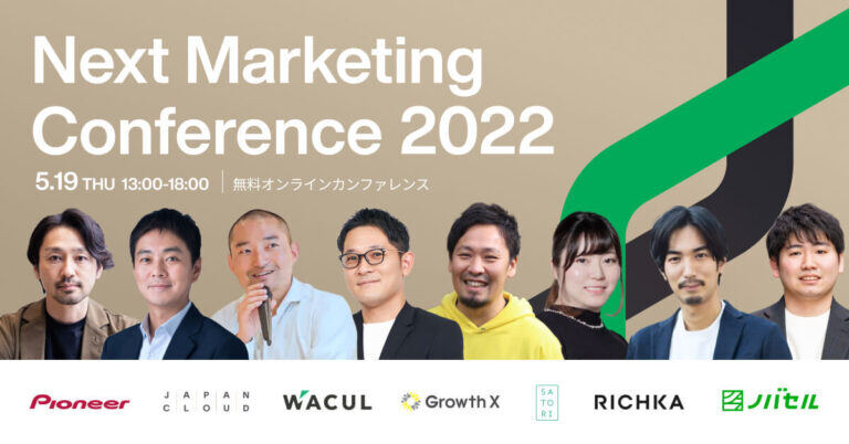 弊社代表津下本と取締役CMO西井がNext Marketing Conference 2022に登壇します（5月19日）